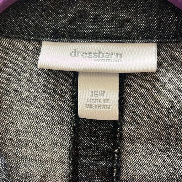 Art to wear denim jacket/blazer Sz16 - Picture 4 of 8